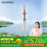 怡口净水（ECOWATER）净水器家用原装耗材 CTO-15滤芯 压缩活性炭滤芯 除异色异味改善口感 适配机型详询客服
