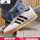 阿迪达斯 （adidas）板鞋男鞋 2025夏季新款运动鞋低帮透气休闲鞋耐磨轻便小白鞋 黑白板鞋/T头鞋/晒图退10 42 （内长260mm）