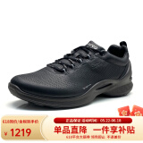 ECCO爱步男鞋运动休闲健步鞋biom系列 缓震舒适跑步鞋经典 837514 黑色-01001（保税仓发货） 46 新批次，特大码不退换