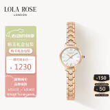 LOLA ROSE罗拉玫瑰小金表女士手表女节日礼物送女友生日礼物女