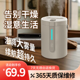 奥特优（AOTEYOU）加湿器小型空气加湿器迷你桌面加湿器大容量卧室加湿器办公室床头婴儿家用低噪便携充电 白色充电款【2.5L大容量+双孔喷雾+可加自来水】 全新升级款