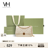 VANESSA HOGAN VH女包玫瑰系列海伦单肩包菱格包牛皮链条斜挎包轻奢腋下包礼物