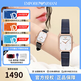 安普里奥·阿玛尼（Emporio Armani）女士石英腕表满天星欧美时尚女表 生日礼物送女友老婆 AR11466