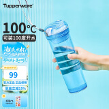 特百惠（Tupperware）晶彩MAX塑料杯600ml男女学生夏季运动水杯子大容量520送礼 冰水蓝