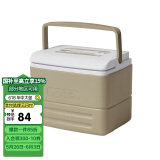 牧高笛（MOBIGARDEN）保温箱 户外露营野餐大容量保鲜箱极冰8.5L NX20671031 暖沙色