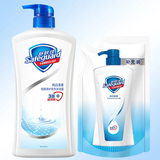 舒肤佳沐浴露家庭装补充液 纯白清香型男女通用 滋润补水沐浴乳补充装 舒肤佳纯白1000g+200g补充装