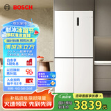 博世（BOSCH）【冰立方】497升十字对开四门超薄微平嵌入式冰箱 国家补贴20%冰箱 净味变温一级能效K1EC49208C