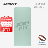 JOINFIT瑜伽垫 家用防滑仰卧起坐健身训练垫瑜伽舞蹈辅助垫 菘蓝绿单色明星款6mm