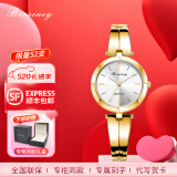 波西尼（BERSINEY） 石英腕表女表防水精致时尚手环腕表石英机芯气质手表节日礼物 WBL8106.GGW贝尔尼