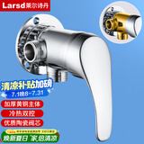 莱尔诗丹明装淋浴龙头冷热水混水阀太阳能带上水老式热水器混合阀LD5608-1