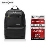 新秀丽（Samsonite）电脑包双肩包商务背包笔记本包休闲都市36B*09003黑色14英寸