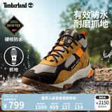 添柏岚（Timberland）官方男鞋春季徒步鞋抓地GORETEX防水户外|A44RW A44RW231/小麦色 44.5