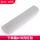 宝家洁（BAOJIAJIE）速洁魔力胶棉拖把替换装胶棉头晚纱墙砖粘贴欧式百叶 28cm 2个