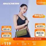 斯凯奇单肩包瑜伽健身包mini吐司包防泼水时尚百搭运动户外斜挎包