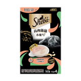 希宝（Sheba）幼年期成年期老年期猫宠物零食 含香嫩鸡肉三文鱼配方10g*4勺