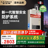 史密斯（A.O.SMITH）13升精钢燃气热水器 国家补贴  防一氧化碳中毒  智能APP智慧安全 主动服务 JSQ26-TM5Wi 以旧换新