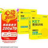 华研外语2025春剑桥KET词汇+基础训练 A2级别含词汇阅读听力写作口语模拟 PET/小升初小学英语四五六456年级