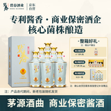 碧春酒N10酱香型53度纯粮食白酒贵州老酒500ml礼盒装一箱装父亲节送礼