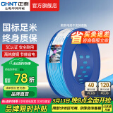 正泰（CHNT） 电线电缆电源线BVR铜芯多芯铜线多股家装软线10米 散剪不退换 BVR2.5蓝色 10米