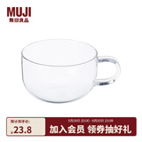 无印良品 MUJI 耐热玻璃/茶杯 茶具MDE49A5A 透明250ml