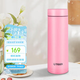虎牌（TIGER）梦重力轻量便携不锈钢保温杯MMP-B30C-PP蜜桃粉300ml