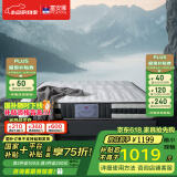 富安娜床垫 弹簧床垫 国家补贴十大品牌护脊椰棕床垫乳胶  席梦思床垫 D款软硬两用21cm-袋簧+乳胶+椰棕 1.5*1.9米