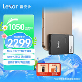 雷克沙（Lexar）2TB 黑色 Type-c USB3.2 移动固态硬盘摄影套装（PSSD+Hub) Professional GO 1050MB/s 进阶摄影