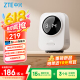 中兴（ZTE）小兴看看SC50云台版500万像素3K 超微光全彩 AI人形侦测手机查看双频家用摄像头监控 白色64G