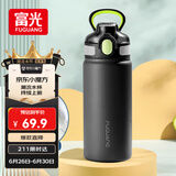 富光保温杯大容量316L男女水杯吸管杯户外车载旅行健身运动杯子600ml