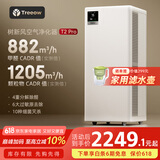 树新风空气净化器除甲醛异味除菌除过敏认证家用宠物大空间全效T2pro净化器【家电国家补贴】