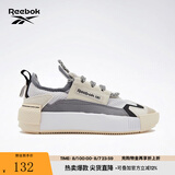 Reebok锐步官方男女SUDECA舒适机能风奶油厚底低帮休闲板鞋 FZ2003 白色/灰色 36.5