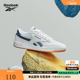 Reebok锐步官方夏男女TECHQUE T经典舒适复古运动休闲小白鞋板鞋 CN3196-藏青色 37.5