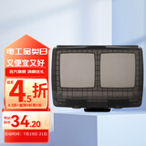 罗格朗（LEGRAND）电工电料86型暗装开关插座防水盒 防溅盒 浴室防水罩 两位二位IP55防水盒