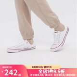 匡威（Converse）男鞋女鞋新款ALL STAR帆布鞋经典潮流低帮情侣鞋百搭休闲运动鞋 101000 白色 36.5