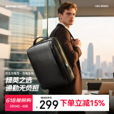 博牌双肩包头层牛皮商务背包男士15吋电脑包旅行书包节日礼物送老公
