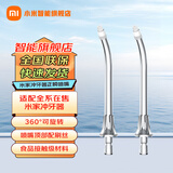 小米（MI） 米家电动冲牙器2 家用洗牙器美牙仪 牙齿冲洗器清洁器 口腔护理  3档模式 专业微气泡喷嘴长续航 米家冲牙器正畸喷嘴 2支喷头