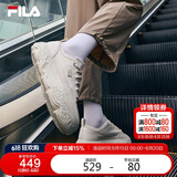 FILA 斐乐官方【杨幂同款】女ROCK摩登帆布鞋2025春夏时尚休闲运动鞋