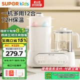 苏泊尔（SUPOR）恒温水壶奶瓶消毒器带烘干婴儿调奶器热烧水壶多二合一 BW012A