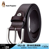 暇步士（Hush Puppies）细皮带女头层牛皮女士皮带ns风学生装饰百搭心机腰带生日礼物