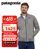 巴塔哥尼亚（Patagonia）男士针织防风保暖拉链夹克抓绒衣潮流开衫Better Sweater 25528 STH M