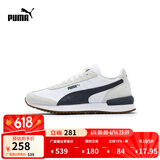 彪马（PUMA）【复古跑鞋】轻便薄底T头鞋男女运动休闲鞋R78 392901 白-灰色-米白色-13 37