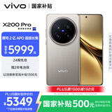 vivo X200 Pro 16GB+512GB 钛色 国家补贴 蔡司2亿APO超级长焦 蓝晶×天玑9400 拍照 AI 手机