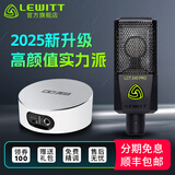 莱维特（LEWITT） LCT 240PRO电容麦克风声卡套装手机电脑主播直播k歌录音话筒设备全套 240PRO+IXI M2 PLUS III套装