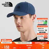 北面（The North Face）北面运动帽鸭舌帽中性款户外舒适遮阳25新品|4VSV 8K2/藏青色 OS/均码/57.8cm