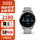 佳明（GARMIN）venu2plus智能运动腕表多功能光学心率脉搏健康跑步礼物送女友 Venu 2 Plus低调灰