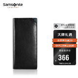 新秀丽（Samsonite）男士长款钱包牛皮卡包驾驶证件收纳包男士生日礼物TK6*09003