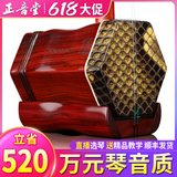 正音堂紫檀二胡乐器专业演奏中老年成人考级舞台表演苏州工艺胡琴全套 【舞台演奏】素杆款+精制琴盒