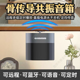 固邻APP远程定时42W大功率强穿透家用楼上wifi蓝牙骨传导共振音响音箱 APP远程WIFI强穿透定时+全套配件