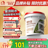 雨虹防水 屋顶防水补漏材料 防水胶 补漏王 耐高温耐晒隔热防水涂料 5kg