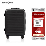 新秀丽（Samsonite）行李箱20英寸拉杆箱欧洲设计条纹旅行箱包密码登机箱黑色KF1
